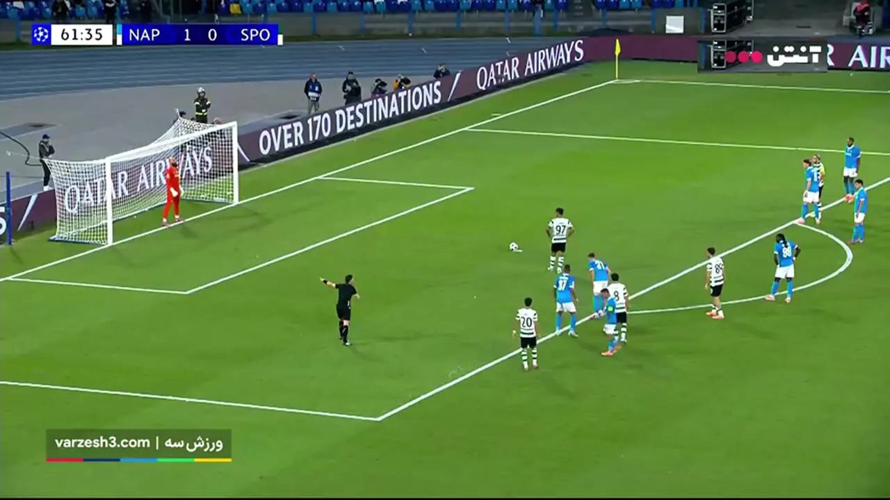 خلاصه بازی ناپولی مقابل اسپورتینگ را ببینید
