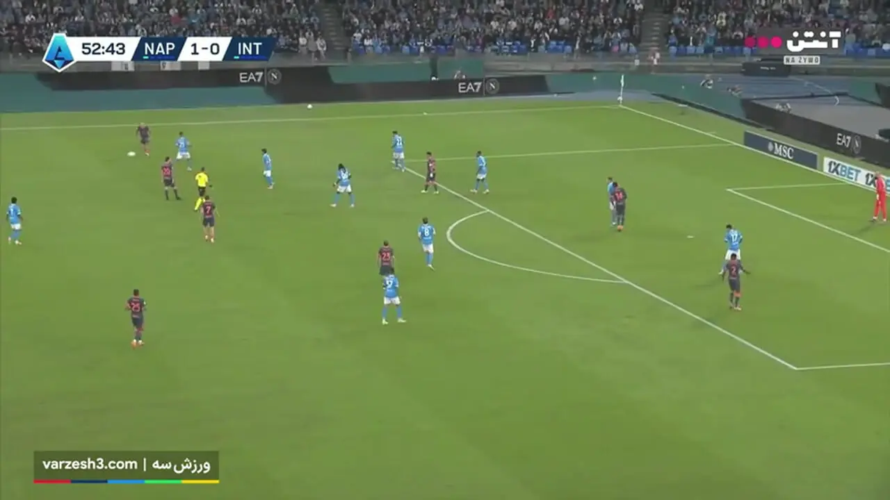 خلاصه بازی ناپولی مقابل اینتر را ببینید