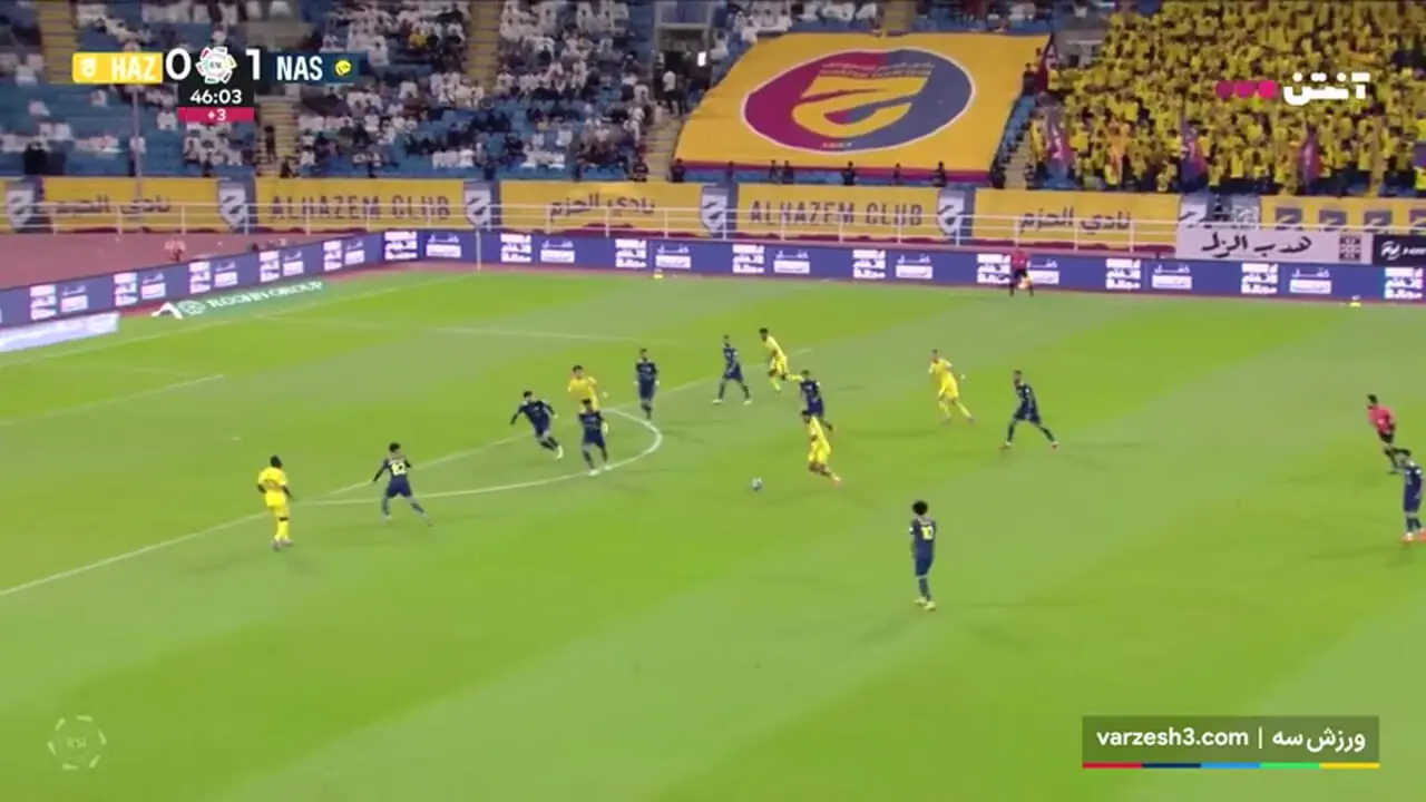 خلاصه بازی النصر مقابل الحزم را ببینید