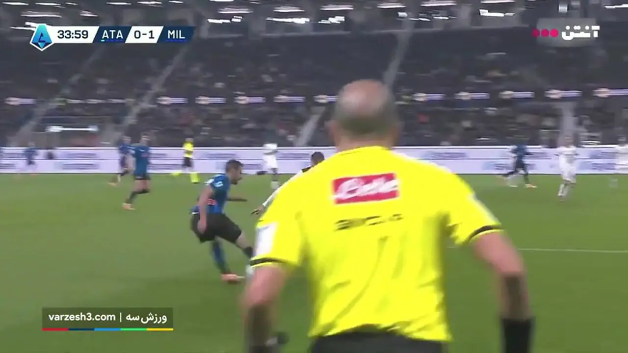 خلاصه بازی آتالانتا مقابل میلان را ببینید
