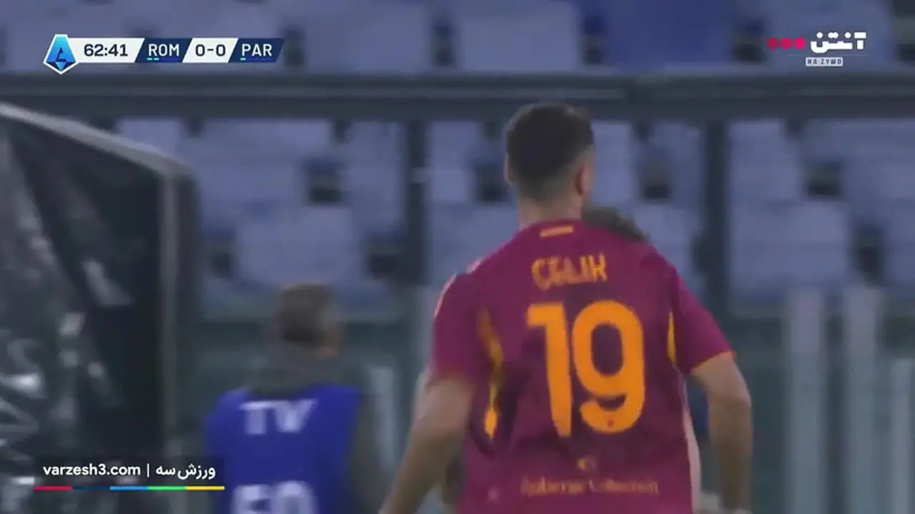 خلاصه بازی آاس رم مقابل پارما را ببینید