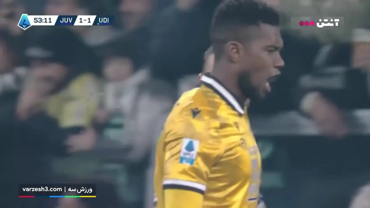 خلاصه بازی یوونتوس مقابل اودینزه را ببینید