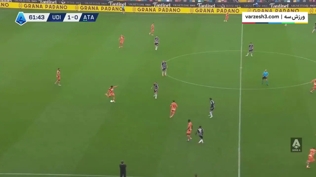 خلاصه بازی اودینزه مقابل آتالانتا را ببینید