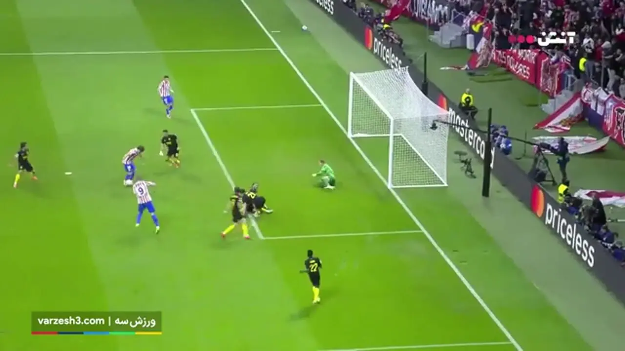 گل دوم اتلتیکو به سن ژیلوا