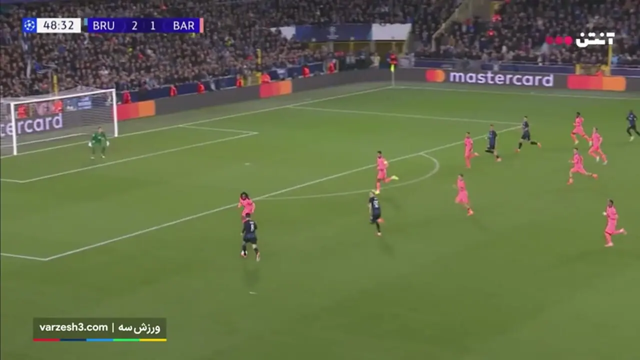 خلاصه بازی کلوب بروژ مقابل بارسلونا را ببینید