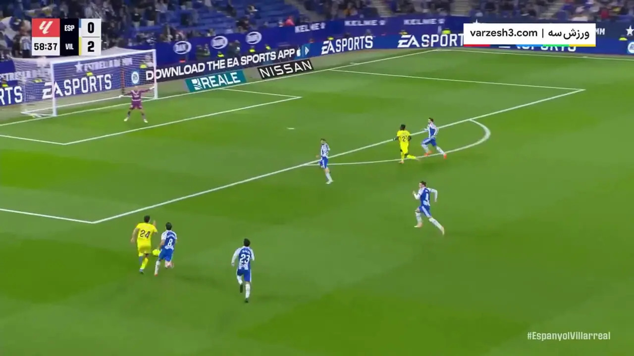 خلاصه بازی اسپانیول ویارئال را ببینید