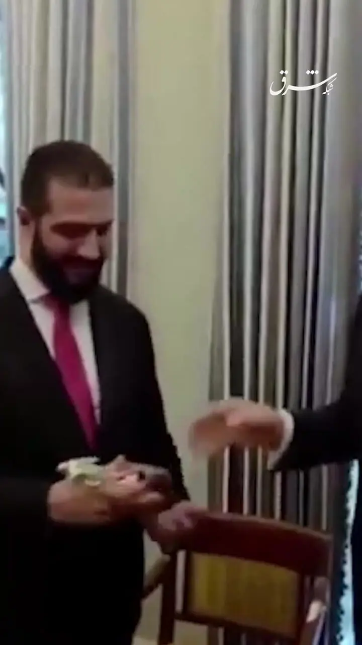 شوخی ترامپ با جولانی درباره تعداد همسرهایش