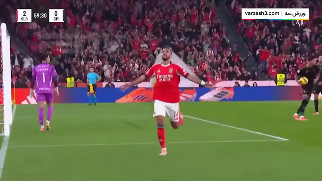 خلاصه بازی بنفیکا مقابل کاساپیا را ببینید