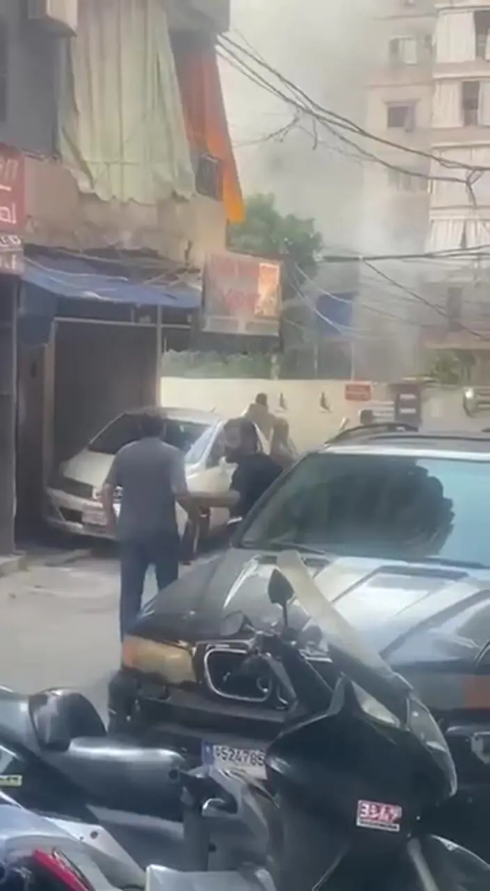 حمله اسرائیل به ضاحیه بیروت / یک ساختمان مسکونی هدف قرار گرفت