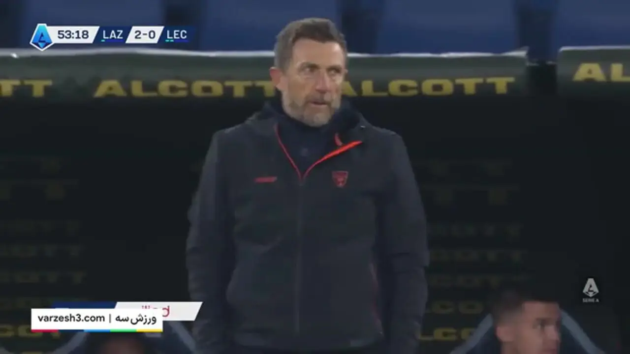 خلاصه بازی لاتزیو مقابل لچه را ببینید