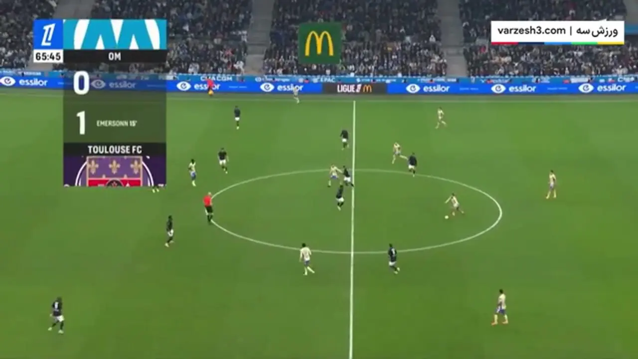 خلاصه بازی مارسی مقابل تولوز را ببینید