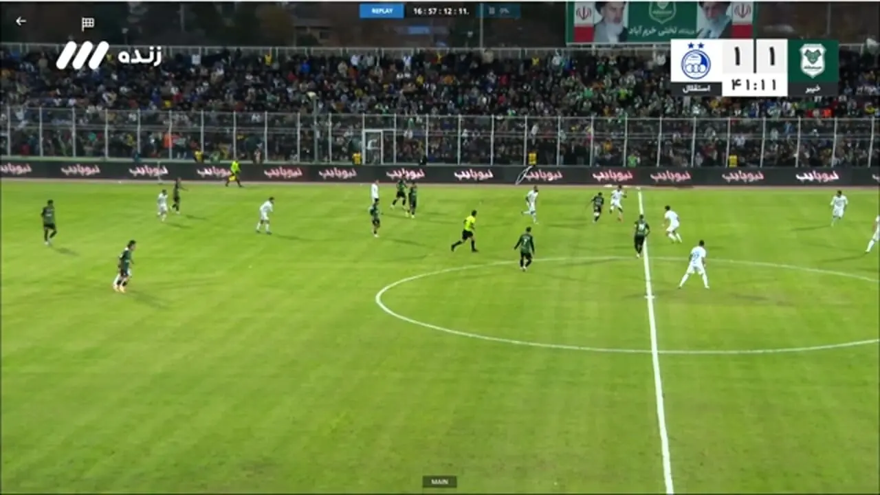 خلاصه بازی خیبر مقابل استقلال را ببینید