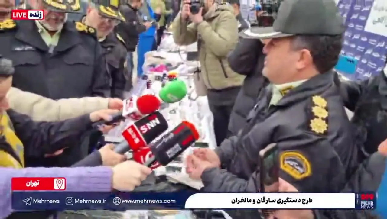 دستگیری سارقانی که ۷۵ شاکی داشتند +‌ فیلم