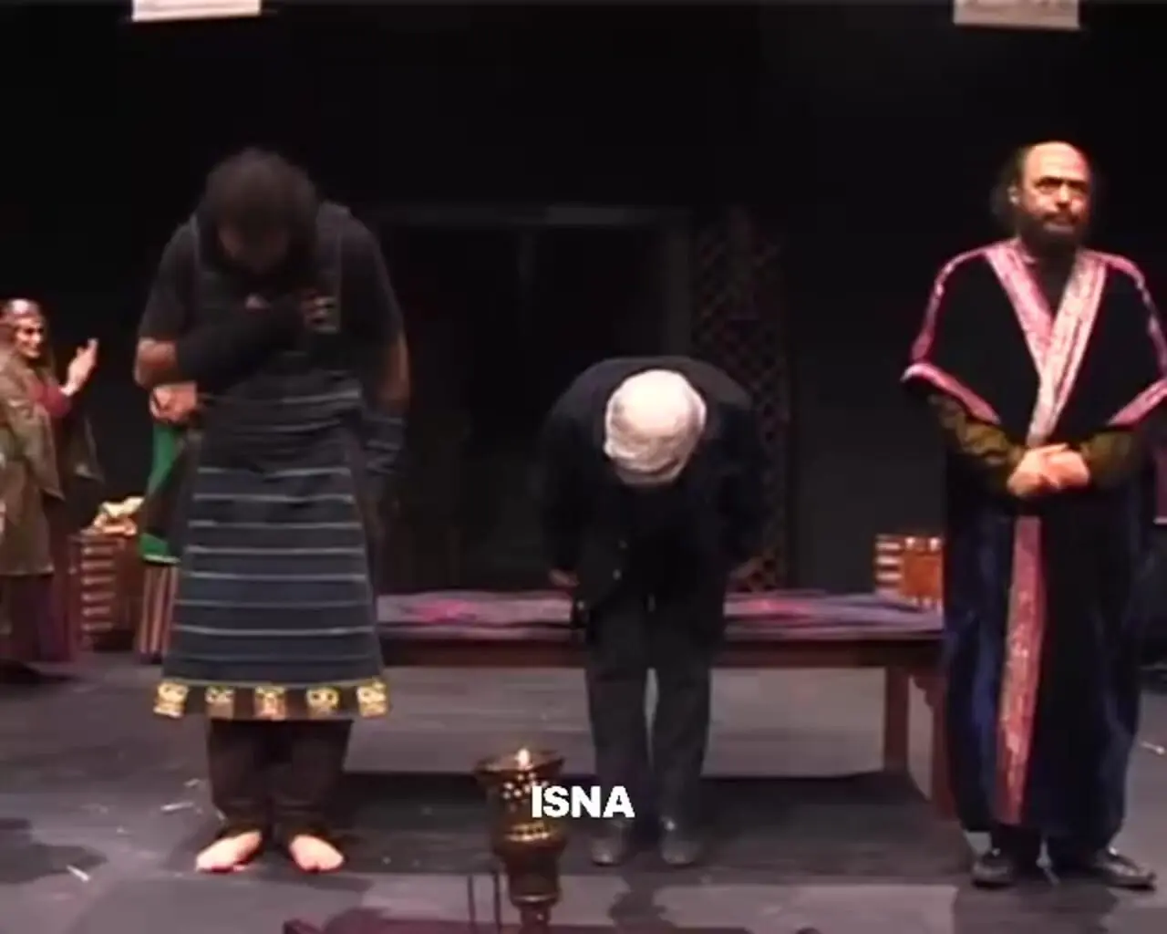 یکی از آخرین حضورهای بهرام بیضایی روی صحنه تئاتر تهران