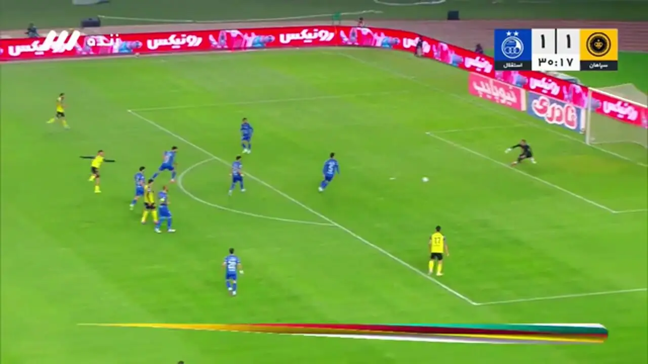 خلاصه بازی استقلال مقابل سپاهان را ببینید