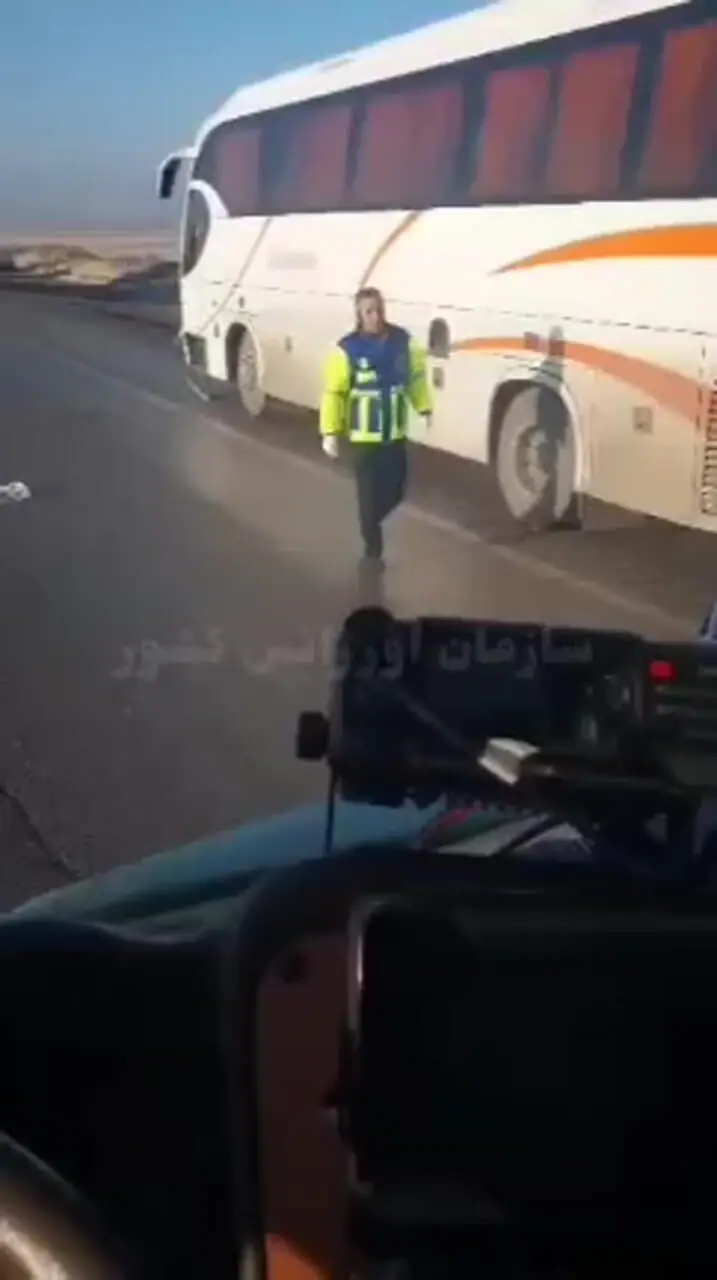 اولیو فیلم منتشر شده از برخورد ۱۹ خودرو در محور «قزوین ـ زنجان»