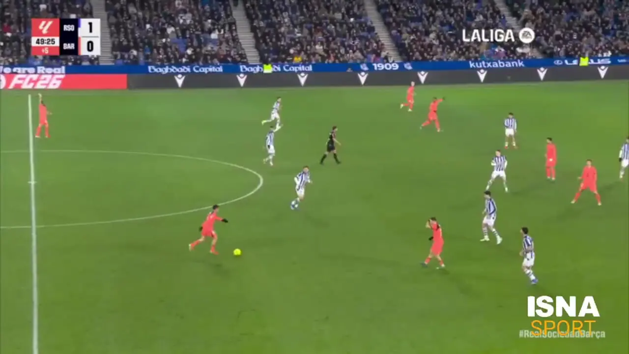 خلاصه بازی بارسلونا مقابل سوسیداد را ببینید