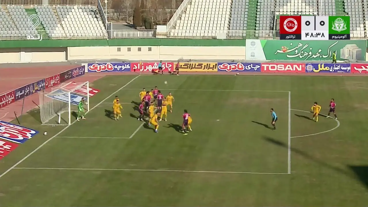 خلاصه بازی تراکتور مقابل آلومینیوم اراک را ببینید