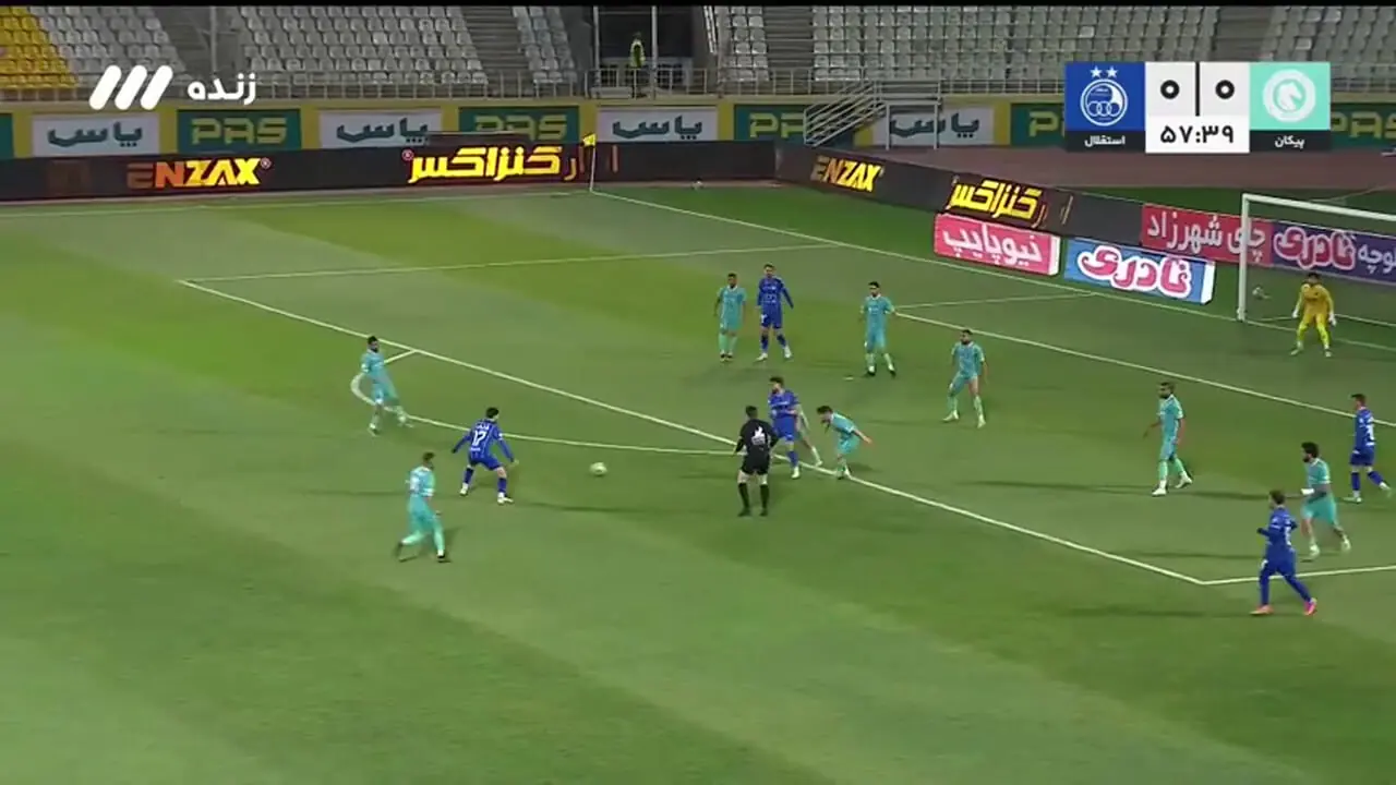 خلاصه بازی استقلال مقابل پیکان را ببینید