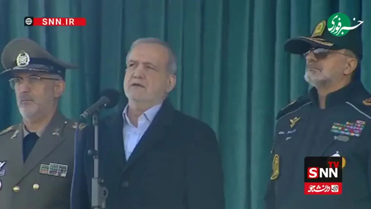 قدردانی پزشکیان از نیروی انتظامی: نیروی انتظامی باعث آرامش کشور شد +‌ ویدئو