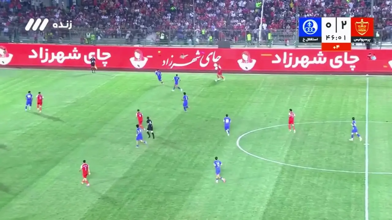 خلاصه بازی پرسپولیس استقلال خوزستان را ببینید